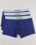 Hero Trio – Boxershorts Herren aus TENCEL™ Modal | Deep Blue
