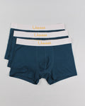 Hero Trio – Boxershorts Herren aus TENCEL™ Modal | Petrol Pulse